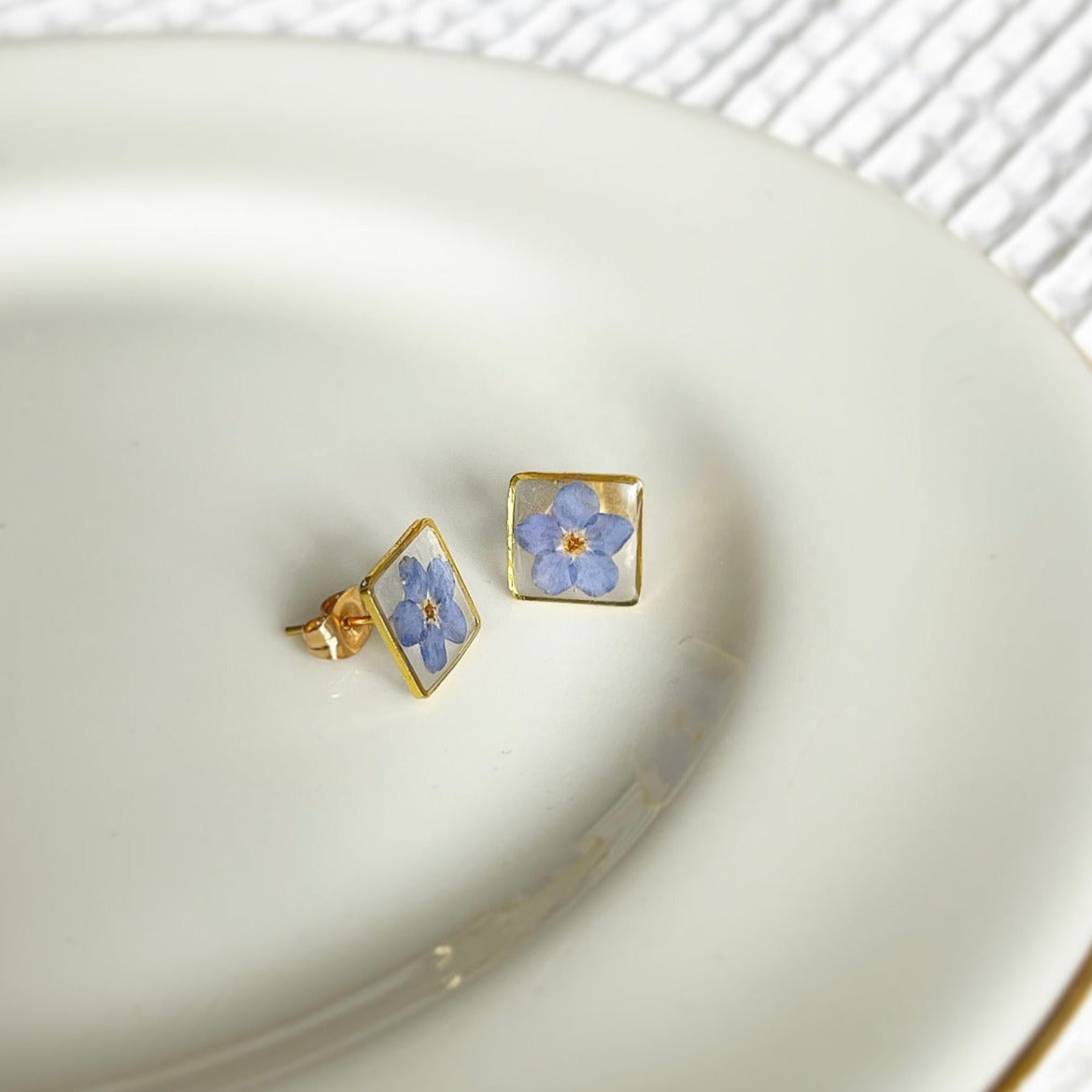 Forget Me Not Studs