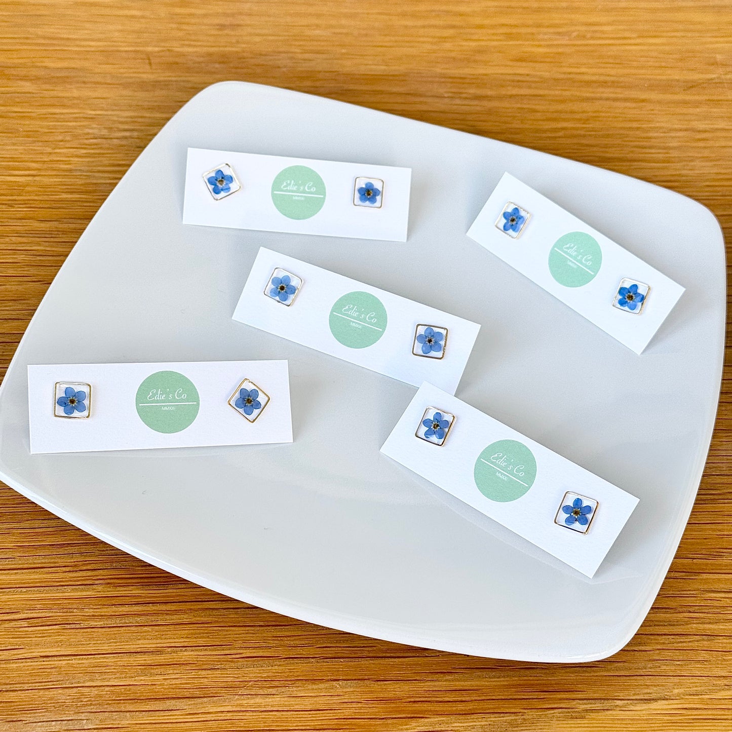 Forget Me Not Studs