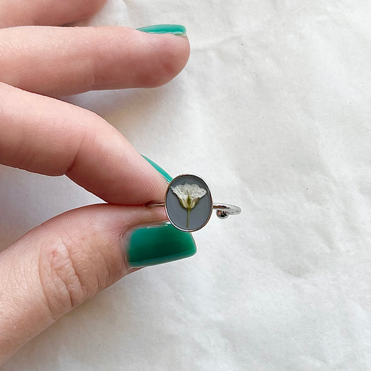 Adjustable Gypsophila Ring